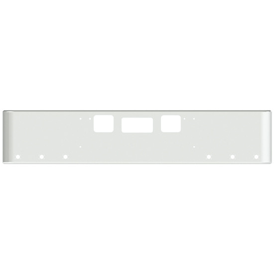 20 Inch Chrome Steel Texas Bumper With O Lights For Freightliner Coronado And 122Sd SFA 2010-Current