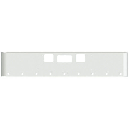 22 Inch Chrome Steel Texas Bumper With O Lights For Freightliner Coronado And 122Sd SFA 2010-Current