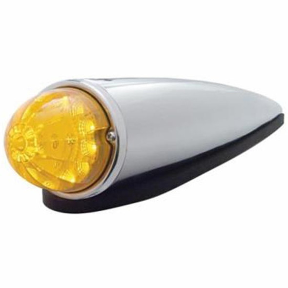 17 LED Reflector Watermelon Cab Light Kit W/ Die Cast Housing - Amber LED / Amber Lens