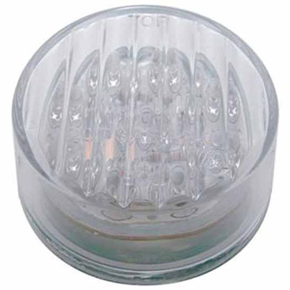 9 LED 2 Inch Auxiliary Light - Blue LED/ Clear Lens