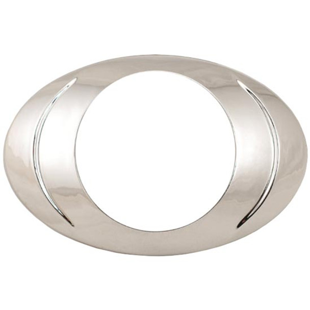 Chrome-Plated Plastic Bezel For P3 Style Lights