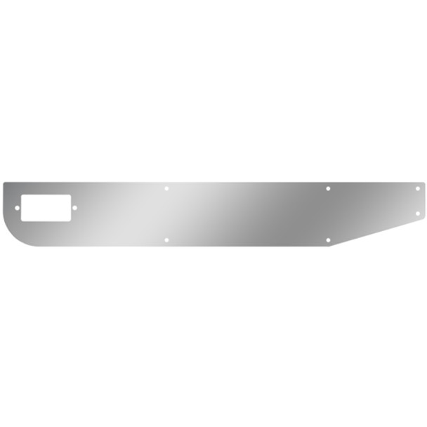 Stainless Steel Door Kick Panel Driver Side For Kenworth W900B, W900L W/ Daylite Doors