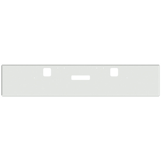 18 Inch Chrome American Eagle Bumper With Tow, Step Holes