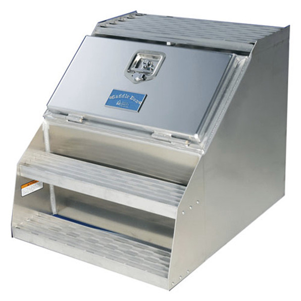 Merritt Aluminum Step Box, 24 X 23.5 X 28.5 Inch W/ Smooth Door