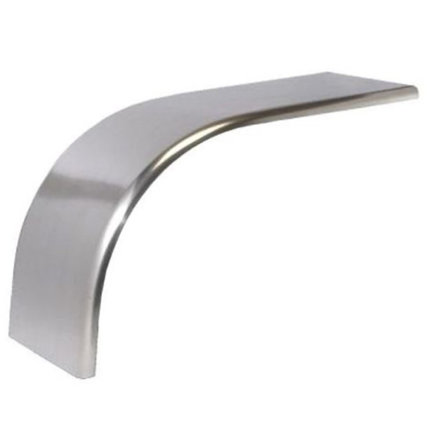 Merritt 52 Inch Smooth Aluminum Deep Drop Half Tandem Fender