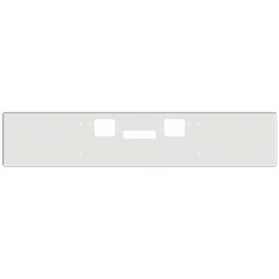 20 Inch Chrome American Eagle Bumper With Tow, Step Holes