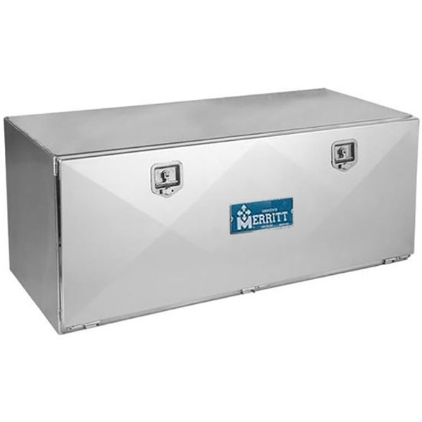 Merritt 18 X 18 X 48 Inch Smooth Aluminum Tool Box With Smooth Single Door