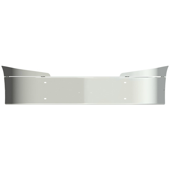 16 Inch Chrome Wrap Around Bumper With Bolt Holes For International Lt Series