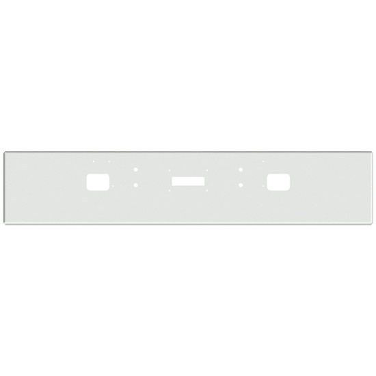 18 Inch Chrome Texas Boxed End Bumper With Step And Tow Holes For Kenworth 1967-1984 Coe