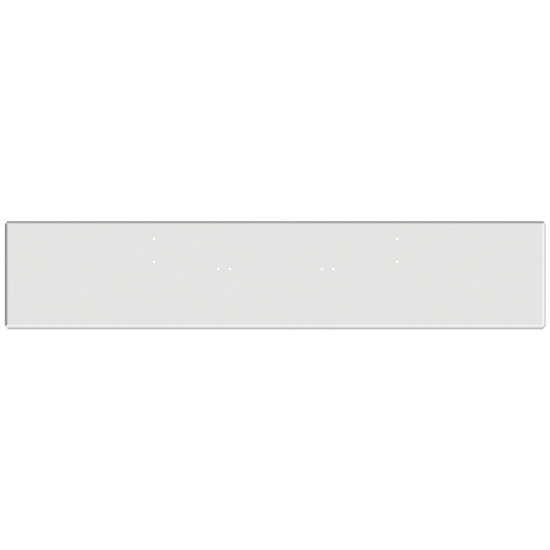 22 Inch Chrome Texas Boxed End Bumper With Mounting Holes For Kenworth W900A Conv 1967-1981