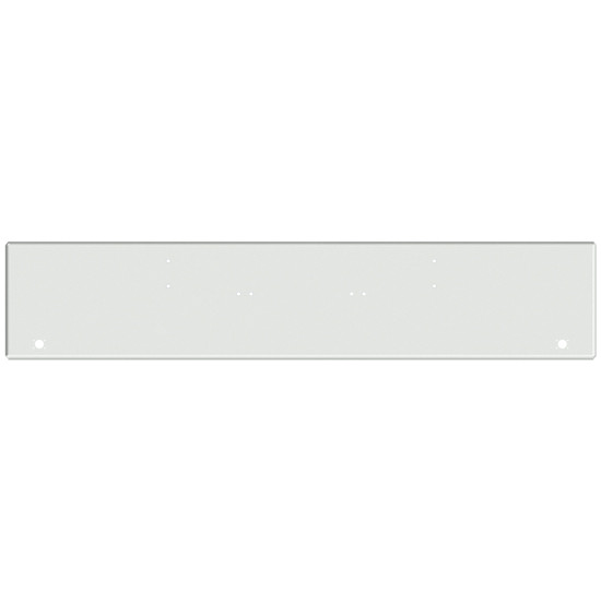 20 Inch Chrome Texas Boxed End Bumper With 2 M3 Or P3 Light And Mounting Holes For Kenworth W900A