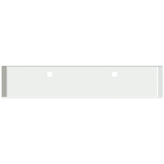20 Inch Chrome 45 Degree Mitered End Bumper Roadrunner Bumper With Tow Holes For Kenworth W900A 1967 - 1981