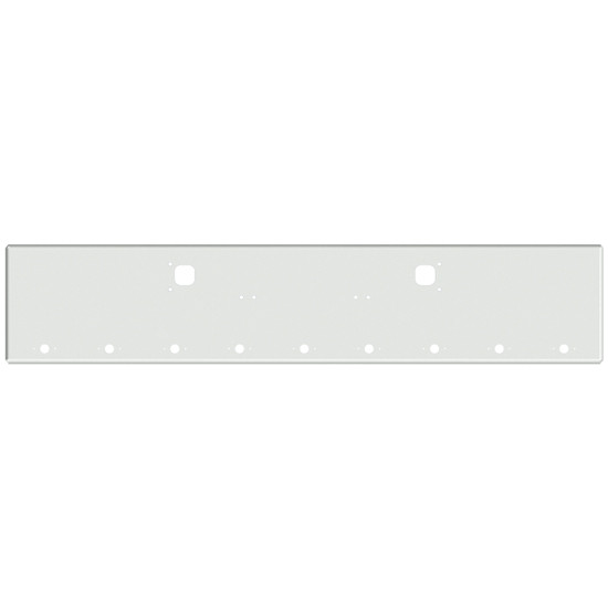 22 Inch Chrome American Eagle Boxed End Bumper With Tow And 9 M1 Or P1 Light Holes For Kenworth W900A