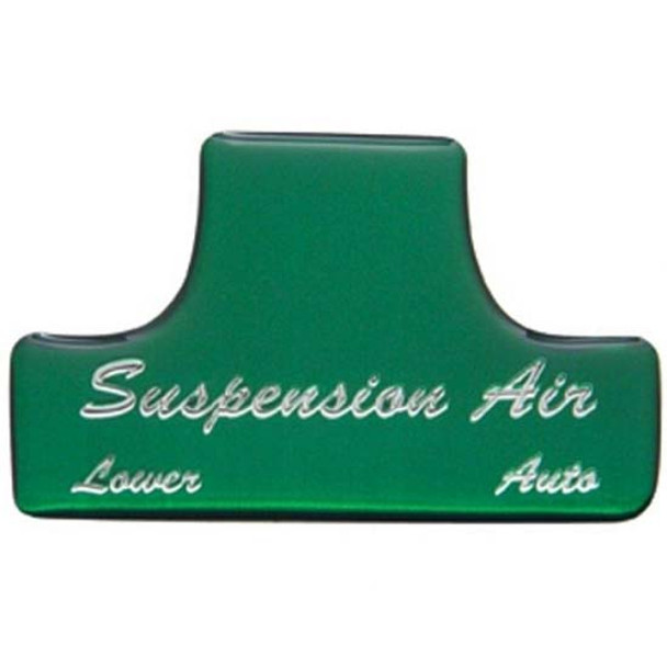 Glossy Green Suspension Air Switch Guard Sticker For Freightliner