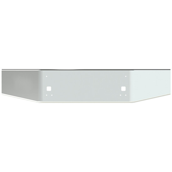 14 Inch Chrome Open End Bumper With Standard Taper And Step Hole For Kenworth T800, T880