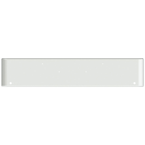 22 Inch Chrome Steel Texas Square Bumper With Mounting Holes Only 2 M1 Millennium Light Holes For Kenworth W900B 2011 And Newer