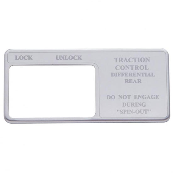 Stainless Steel Traction Control Rear Switch Guard For Freightliner Century, Columbia & Coronado