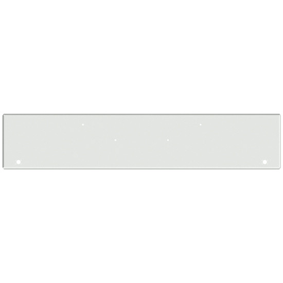 20 Inch Chrome American Eagle Boxed End Bumper With 2 M3- P3 Light Holes For Kenworth W900B