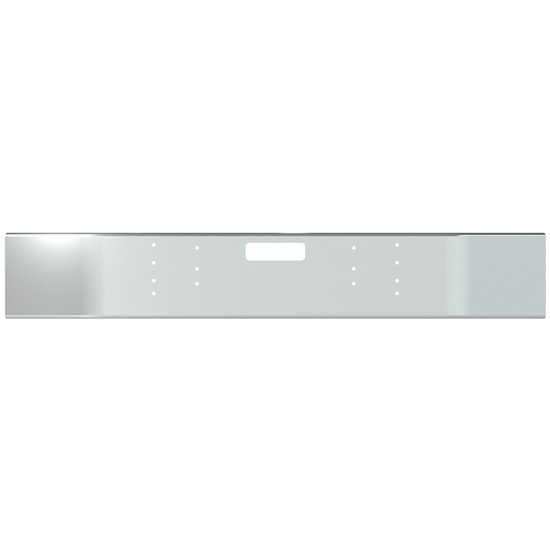 14 Inch Breakback Bumper, 7 Gauge With Tow Hole For Mack Granite Cv713
