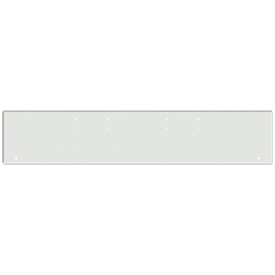 18 Inch Chrome Texas Boxed End Bumper With 2 Rnd 3/4 Inch Light Holes For Peterbilt 352, 359