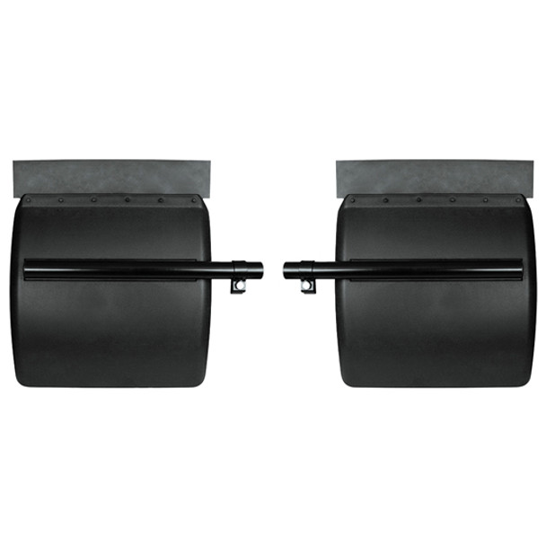 24 Inch Black Poly Quarter Fender
