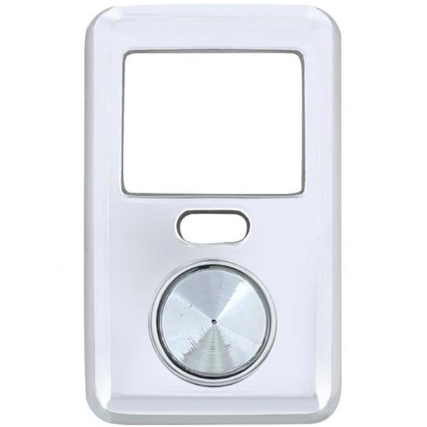 Chrome Toggle Switch Cover With No Jewel For Volvo VNL & VT880