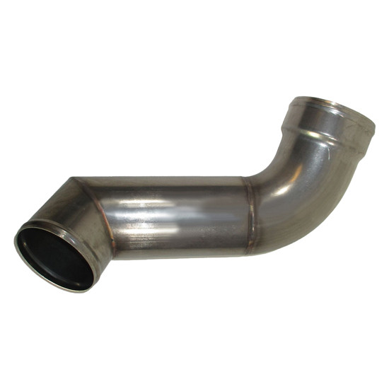Driver Side 4-4.5 Inch SS Charge Air Cooler Tube By BESTFit Replaces 05-18823 Fits Peterbilt 357, 377, 378 & 379