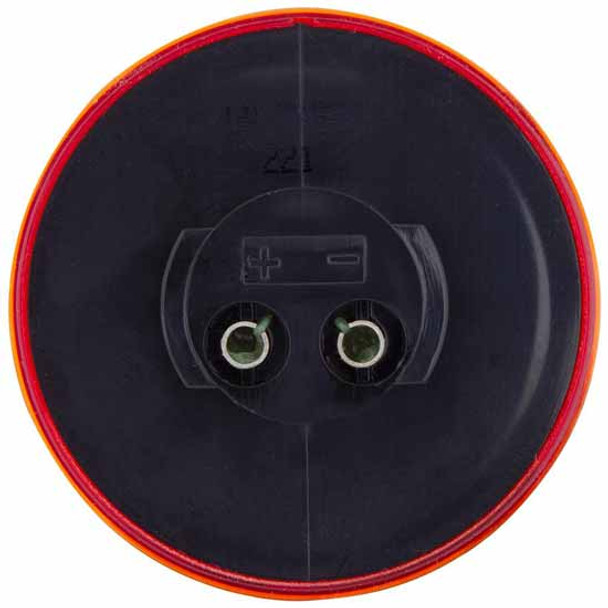 2 1/2 Inch Round Abyss Light - Red LED / Red Lens