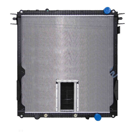 Bestfit Plastic Aluminum Radiator With Oil Cooler And Frame For Freightliner Cascadia, Columbia, M2-112, Sterling At9500, Lt7500-Lt8500