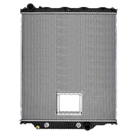 Bestfit Plastic Aluminum 2 Row Radiator With Oil Cooler And Crank Box For Mack Chn613 SFA, Chu613 SFA, Volvo Vt880