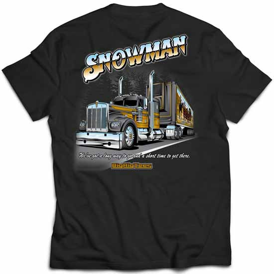 Smokey And The Bandit Snowman T-Shirt
