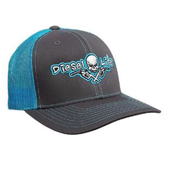 Diesel Life Neon Mesh And Charcoal Hat - Snap Back