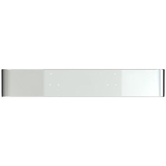 12 Inch Valley Chrome Chrome Wrap Around Bumper For Peterbilt 377 SBA 1987-1996