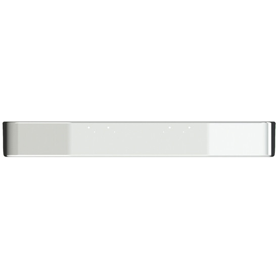 16 Inch Chrome Wrap Around Bumper By Valley Chrome For Peterbilt 367 SBA And 567 SBA 2007-Newer