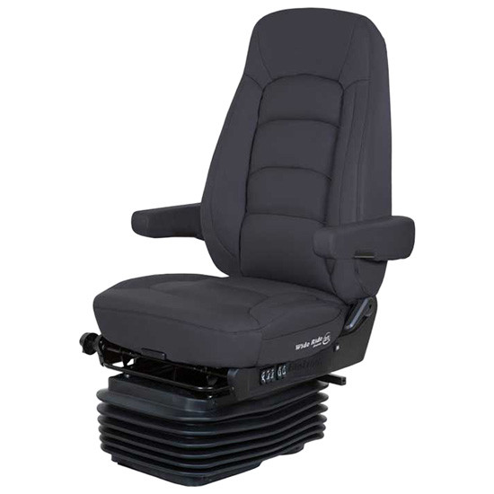 Bostrom Wide Ride Ii Plus Serta Low Base High Back Seat With Armrests - Ultra Leather