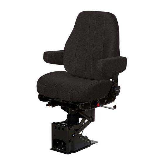 National Captain Standard Base Mid-Back Air Seat With Armrests