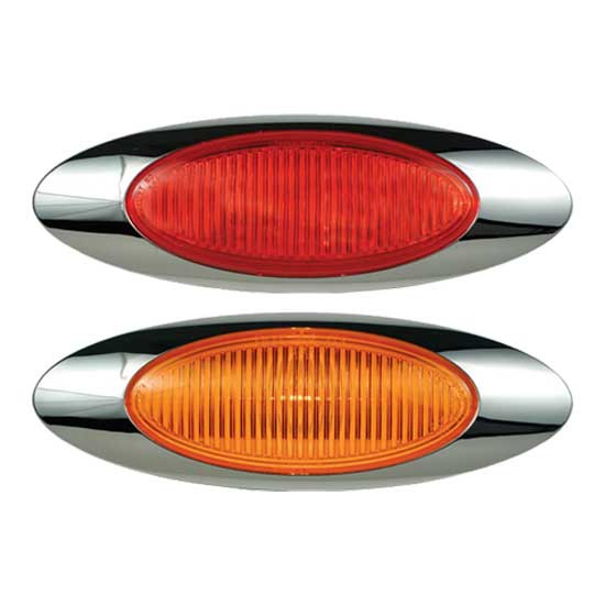 Millennium M1 Series Incandescent Marker Light With Chrome Bezel
