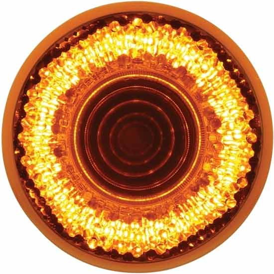 2 Inch Mirage Round Amber Clearance And Marker Light With 9 Diodes