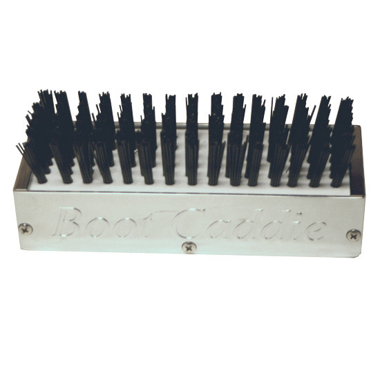 Chrome Aluminum Boot Caddie With Brush