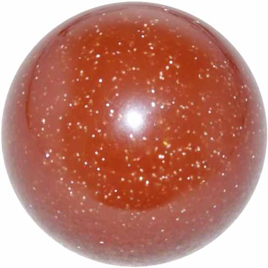 25 Inch 2.1 Round Metal Flake Glitter Shift Knob
