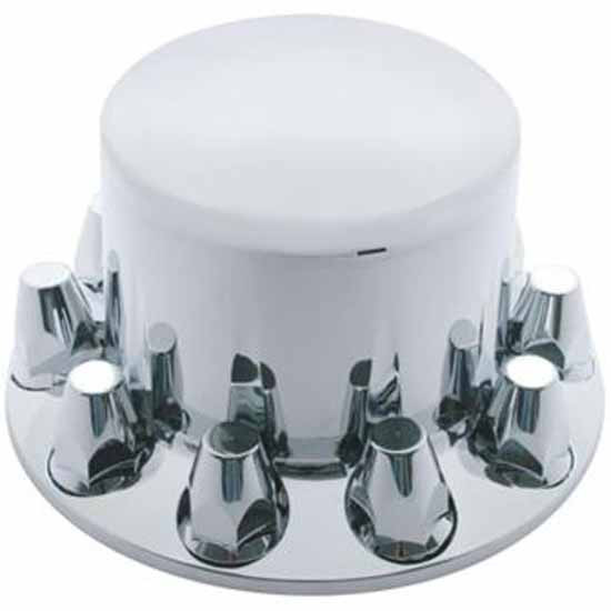 Economy Rear Hub Cover With 33Mm Nut Covers, Removable Center Hubcap