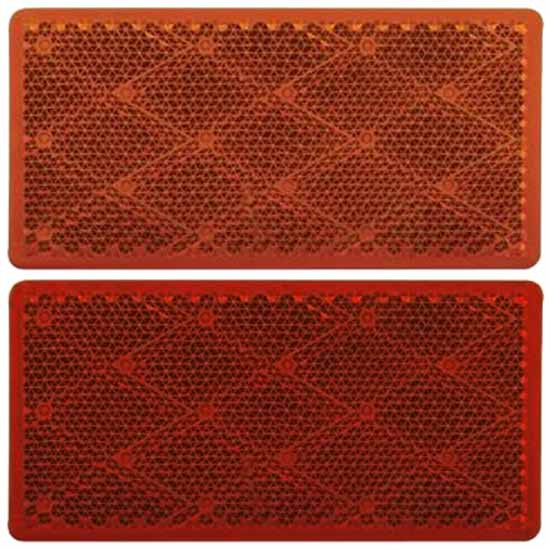 25 Inch 3. Rectangular Quick Mount Safety Reflectors