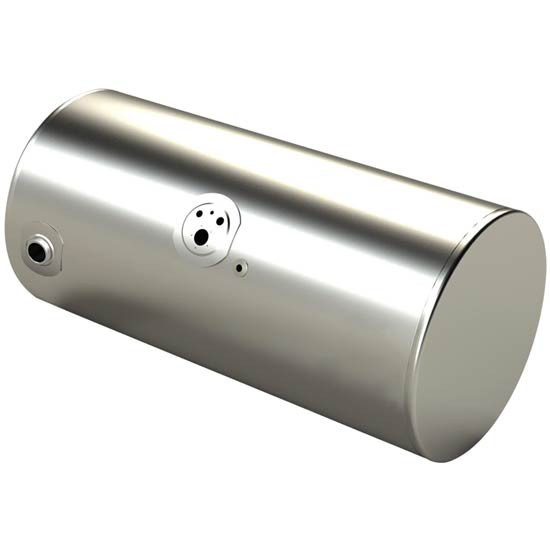 BESTfit 135 Gallon Rear Fill Fuel Tank 24.5 X 66 Inch Passenger Side For Kenworth Rear Manifold