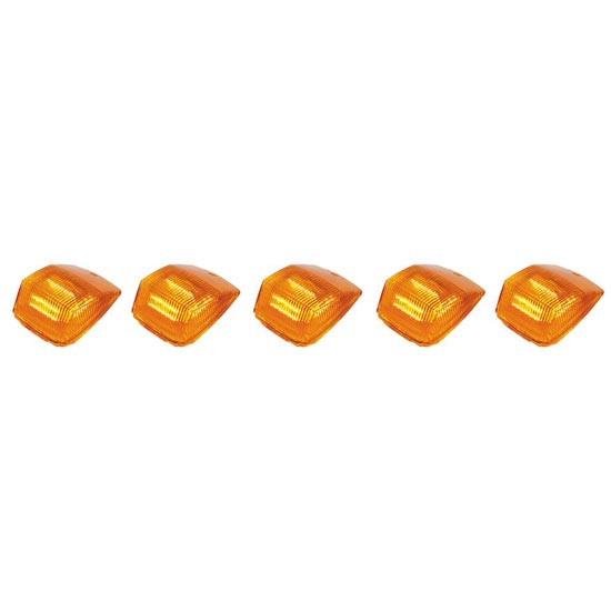 36 Diode Amber Led Square Cab Lights