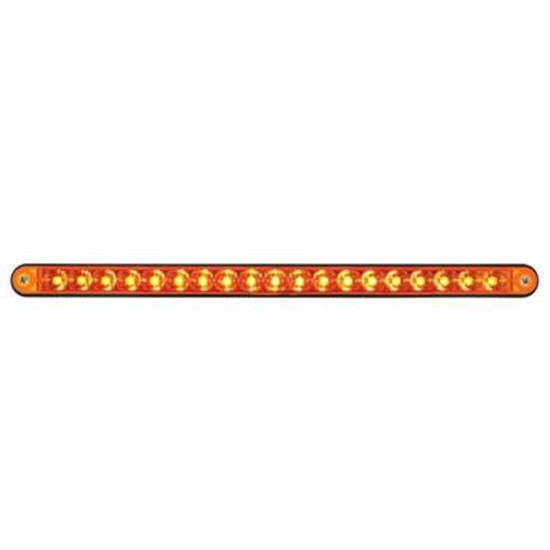 12 Inch 19 Diode Reflector Light Bar With Black Housing