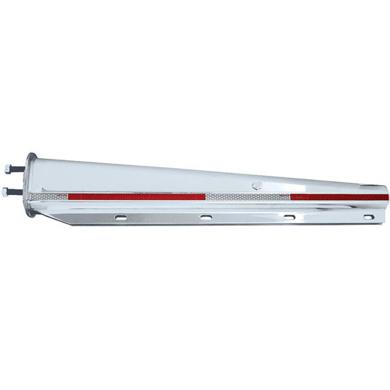 30 Inch Stainless Steel Mud Flap Hangers With Reflectors