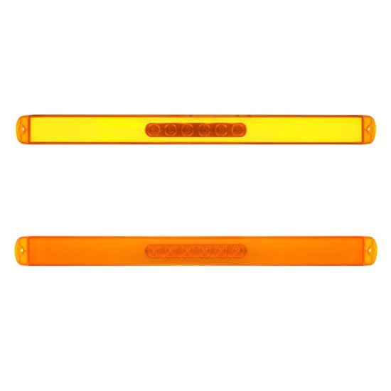 17 Inch 28 Diode Glo Amber Led Stop, Tail, Turn Light Bar