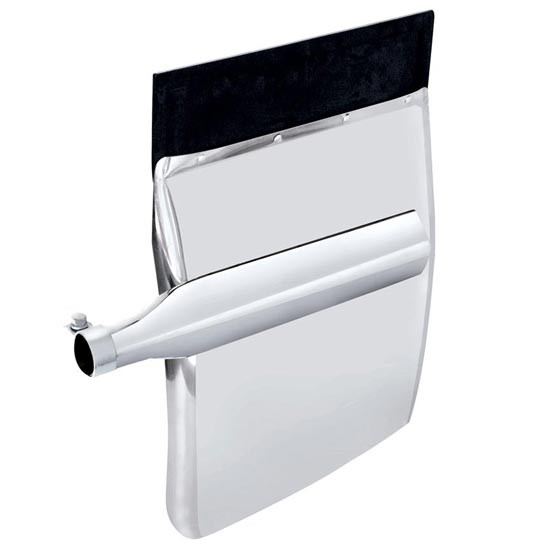 Stainless Steel Quarter Fender With Triangle Bracket