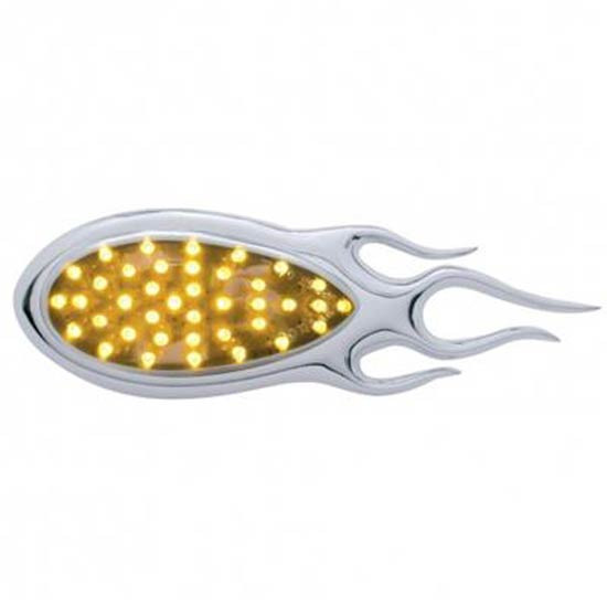 39 Led Auxiliary Light Inferno Teardrop Bezel