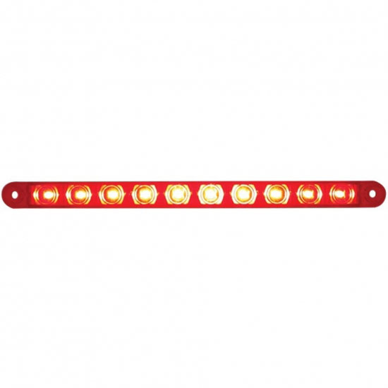 9 Inch Stop, Turn, Tail 10 Led Light Bar